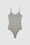 ANINE BING Alissa Bodysuit - Storm Grey - Back View