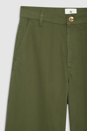 ANINE BING Briley Pant - Army Green - Detail View