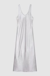 ANINE BING Camille Dress - Silver - Front View