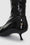 ANINE BING Hilda Boots - High-Shine Black - Detail View