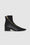 ANINE BING Jones Flat Boots - Black - Side Single View