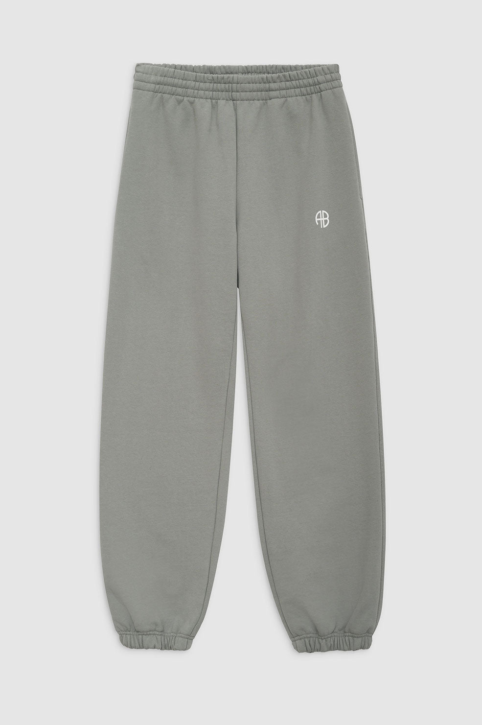 ANINE BING Karter Jogger - Storm Grey - Front View