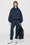 ANINE BING Lucy Hoodie Anine Bing - Navy - On Model Front