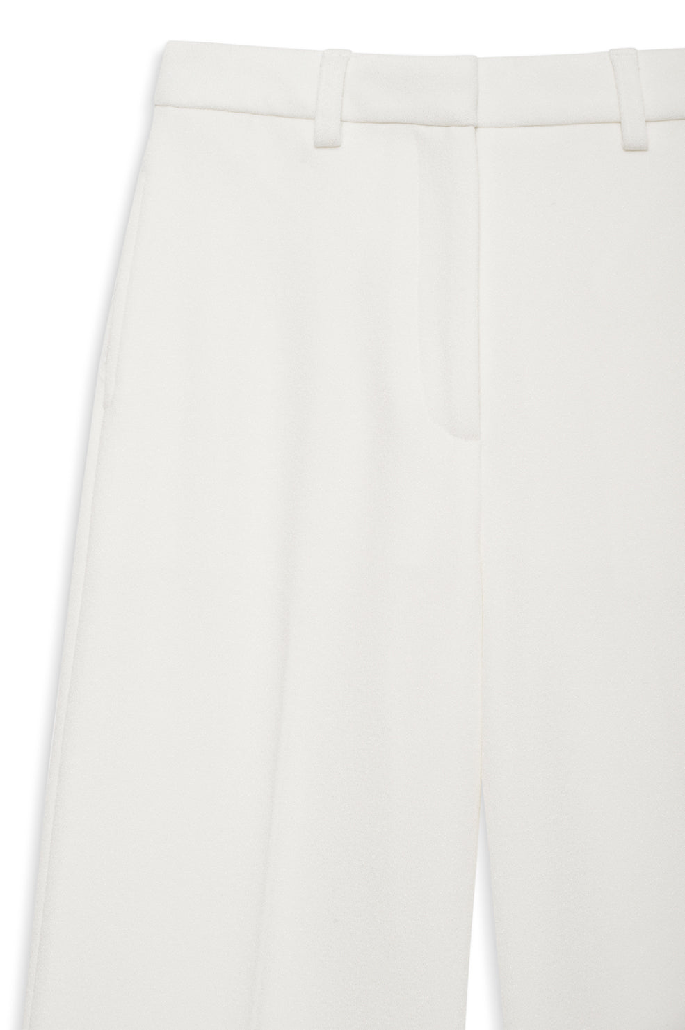 ANINE BING Lyra Trouser - Ivory - Detail VIew