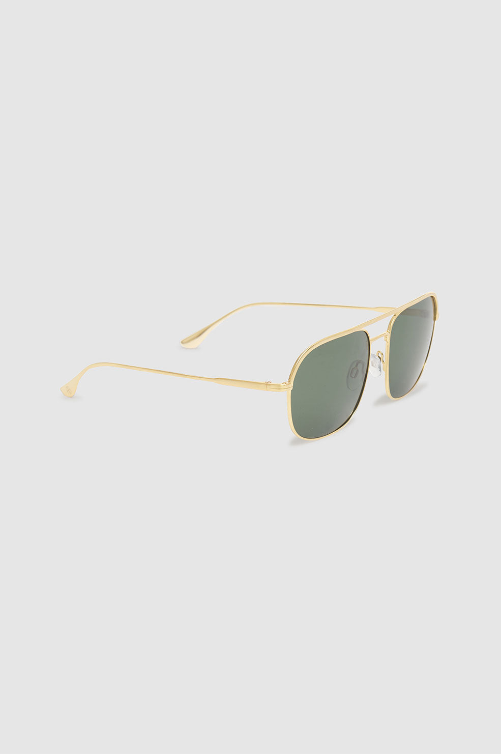 ANINE BING Highland Sunglasses - Gold - Side View