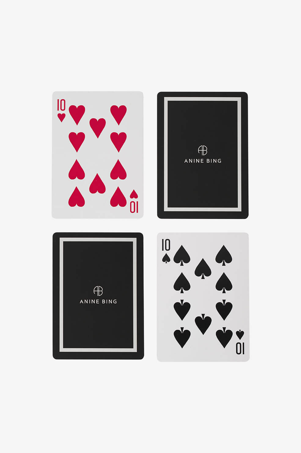 ANINE BING AB Playing Cards - Black