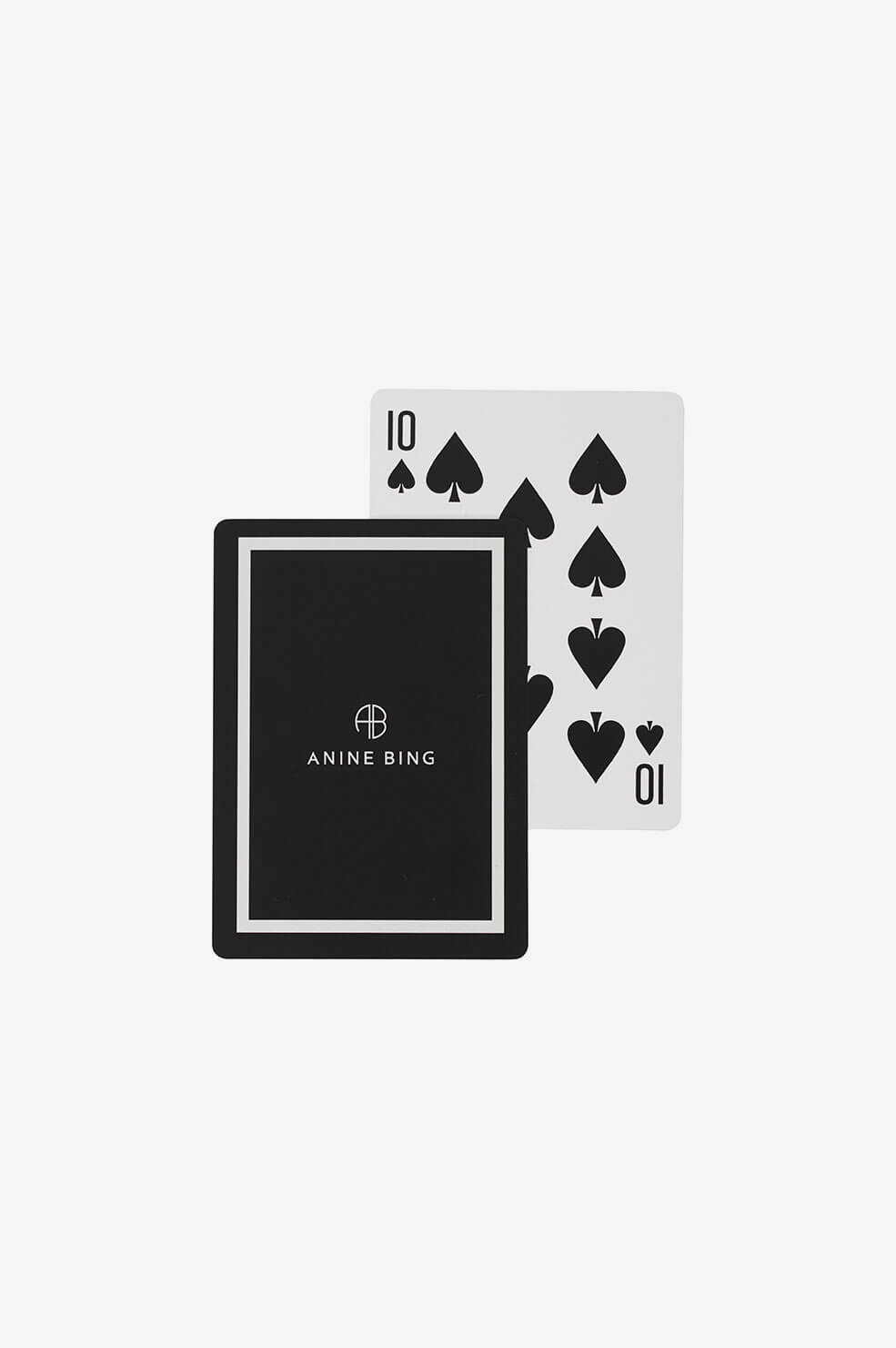 ANINE BING AB Playing Cards - Black