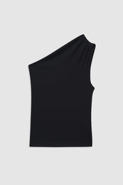 ANINE BING Camila Top - Black - Front View
