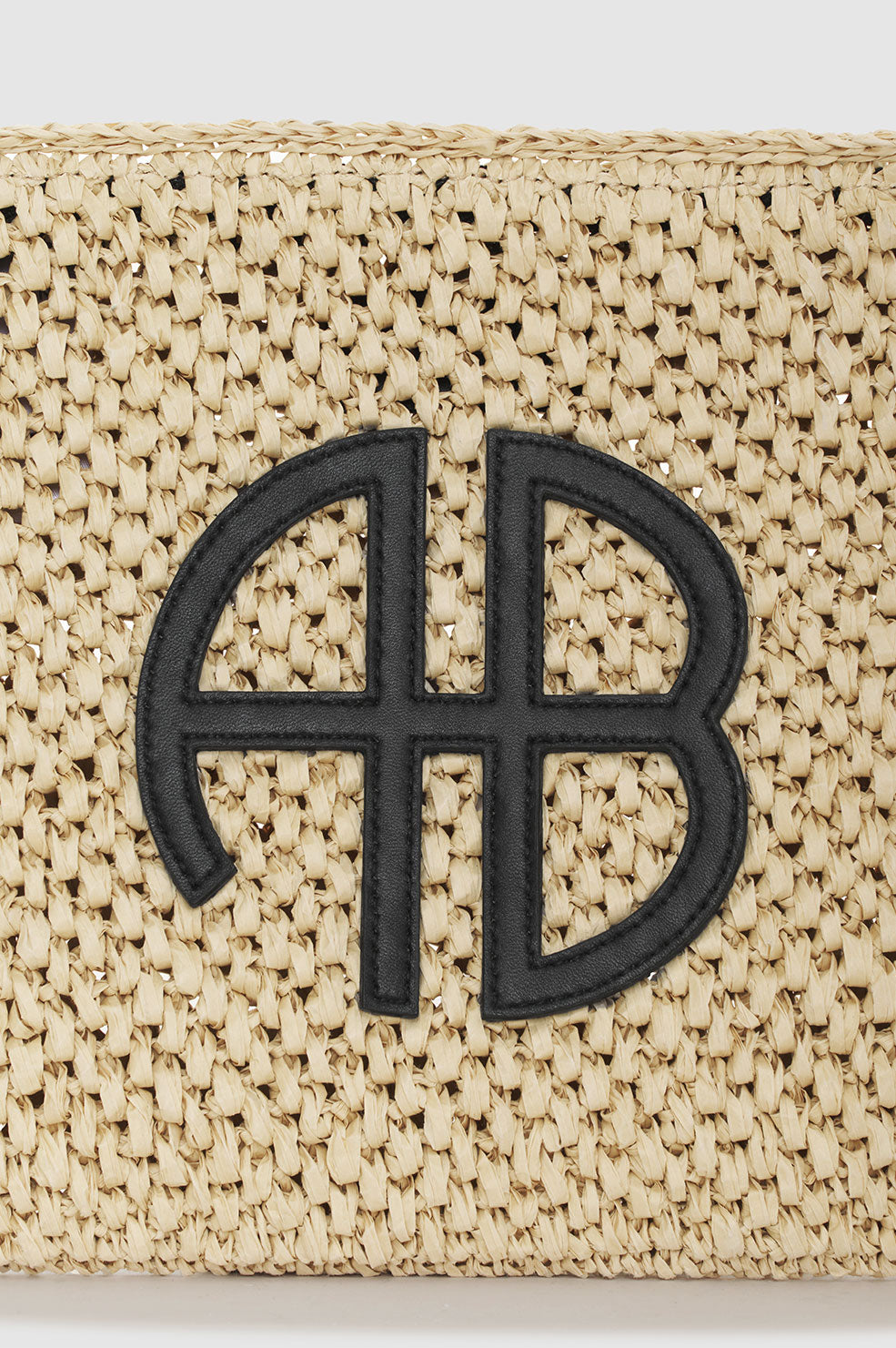 ANINE BING Rio Pouch - Natural - Detail View