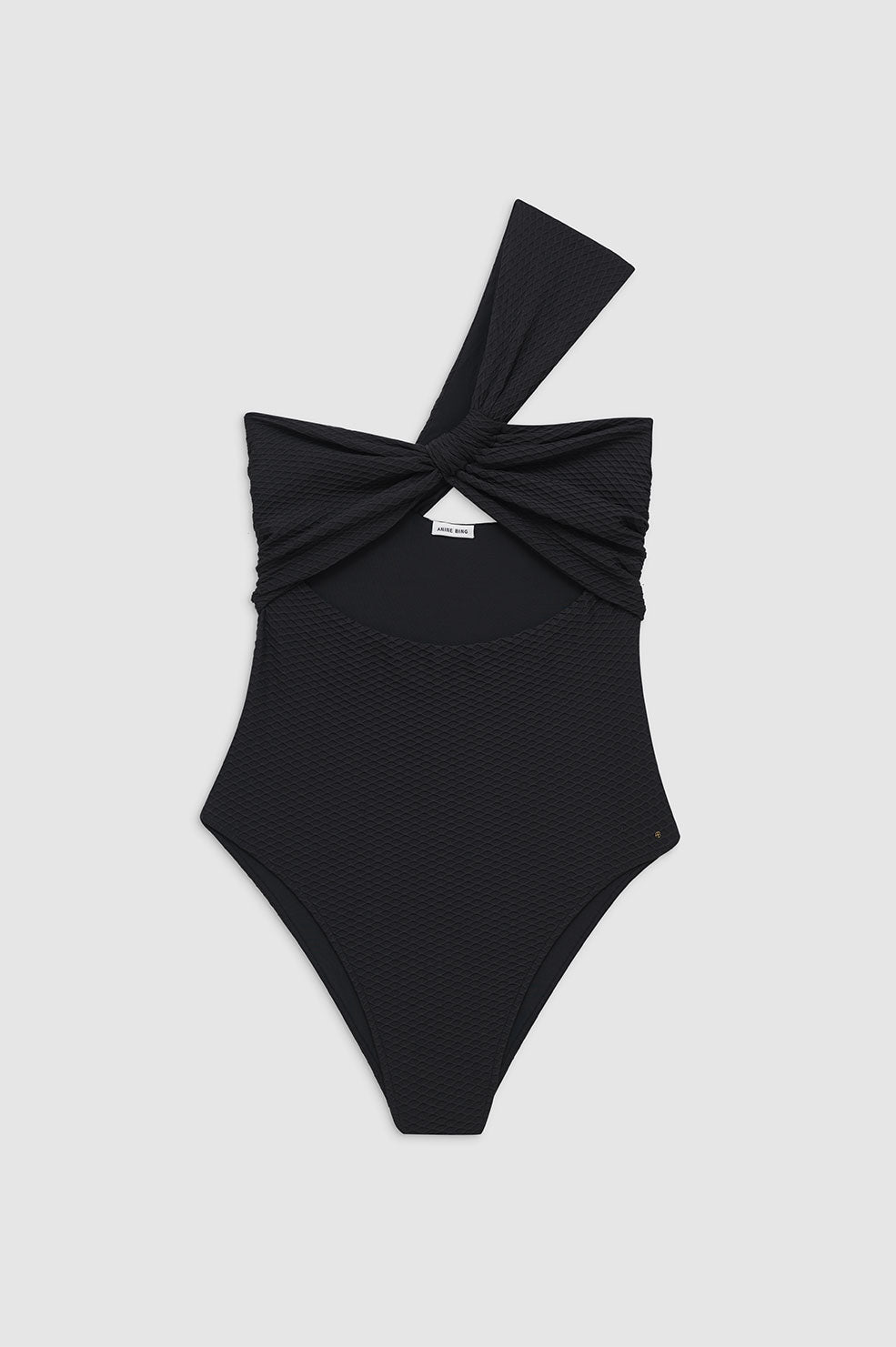 ANINE BING Roux One Piece - Black - Front View