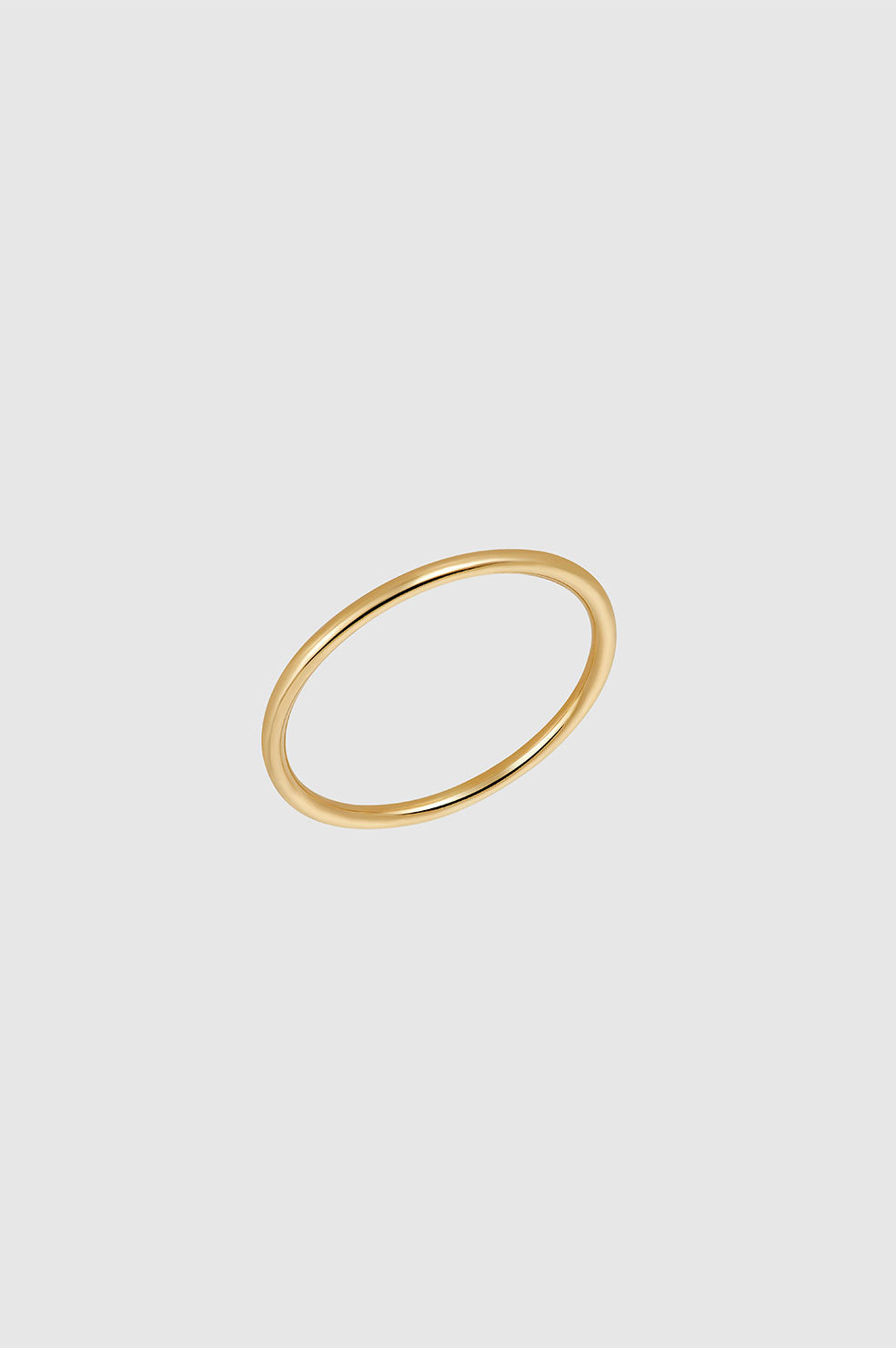 ANINE BING Stacking Ring - Gold - Front View