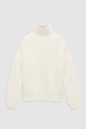 ANINE BING Sydney Sweater - Cream - Front View