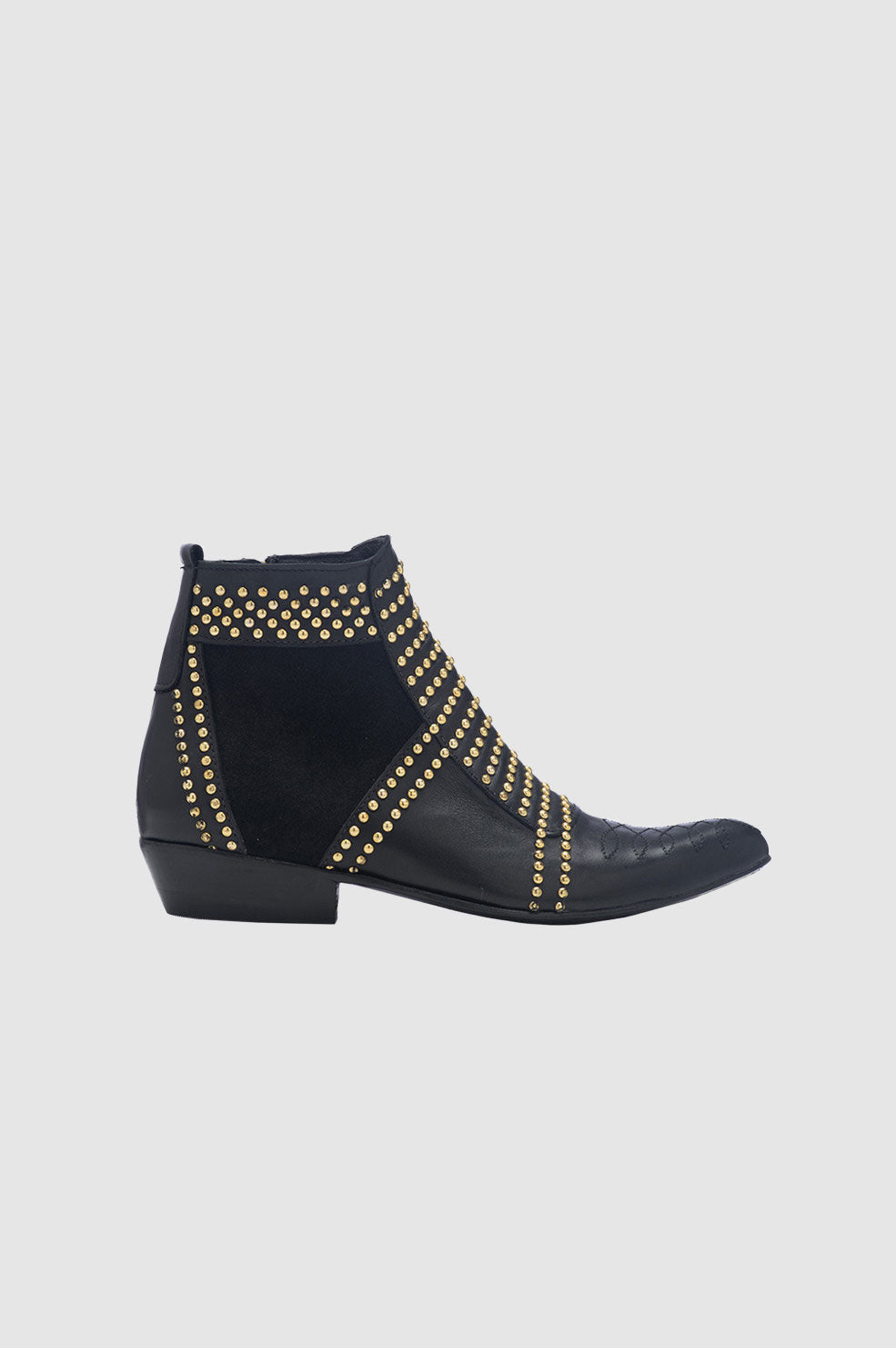 Charlie Boots - Gold Studs