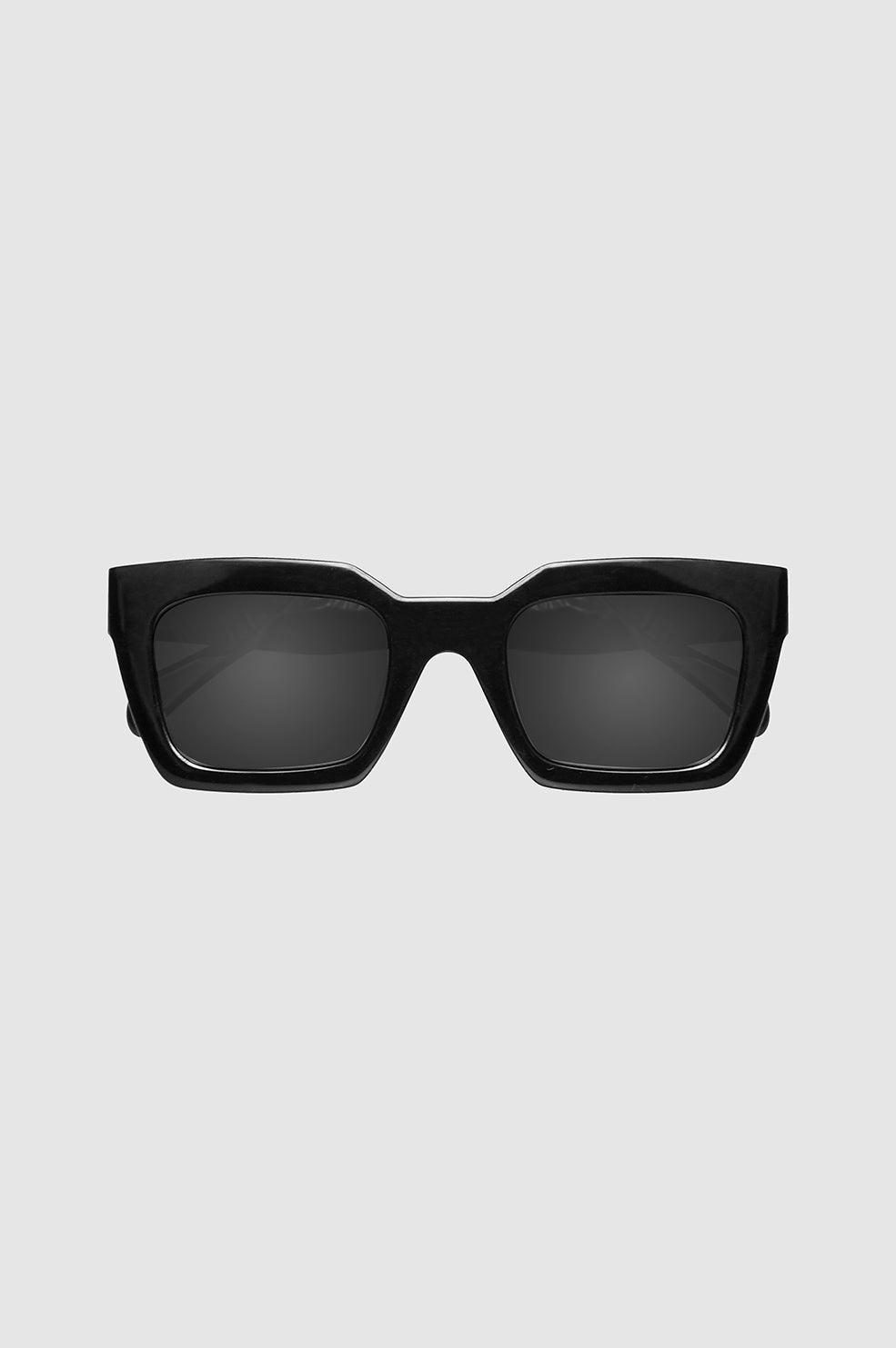 ANINE BING Indio Sunglasses - Black - Front View