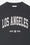 ANINE BING Ramona Sweatshirt Los Angeles - Washed Black - Detail View